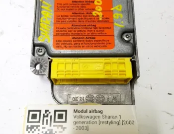 Modul airbag - Volkswagen Sharan 1 generation [restyling] [2000 - 2003]