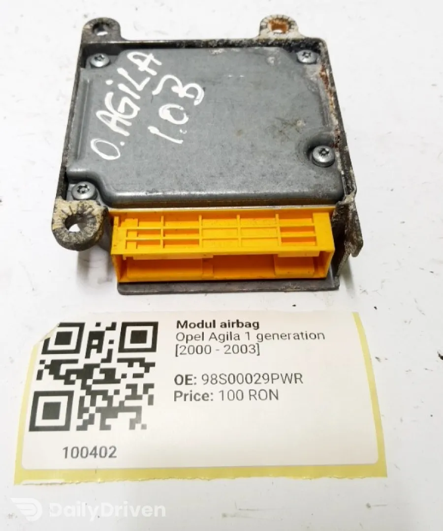Modul airbag - Opel Agila 1 generation [2000 - 2003] Minivan
