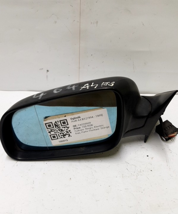 Oglindă  - Culoare: Negru, Electric, Parte montare: Stânga - Audi A4 B5 [1994 - 1999]