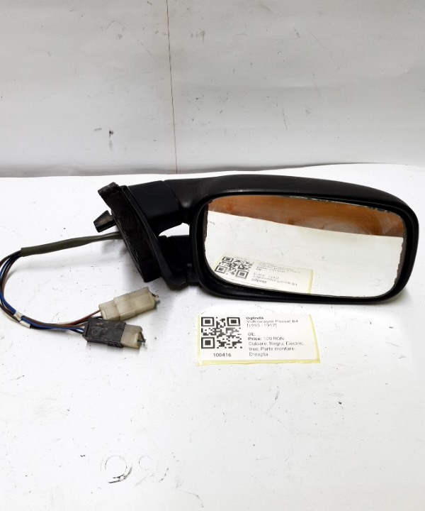 Oglindă  - Culoare: Negru, Electric, Parte montare: Dreapta - Volkswagen Passat B4 [1993 - 1997]