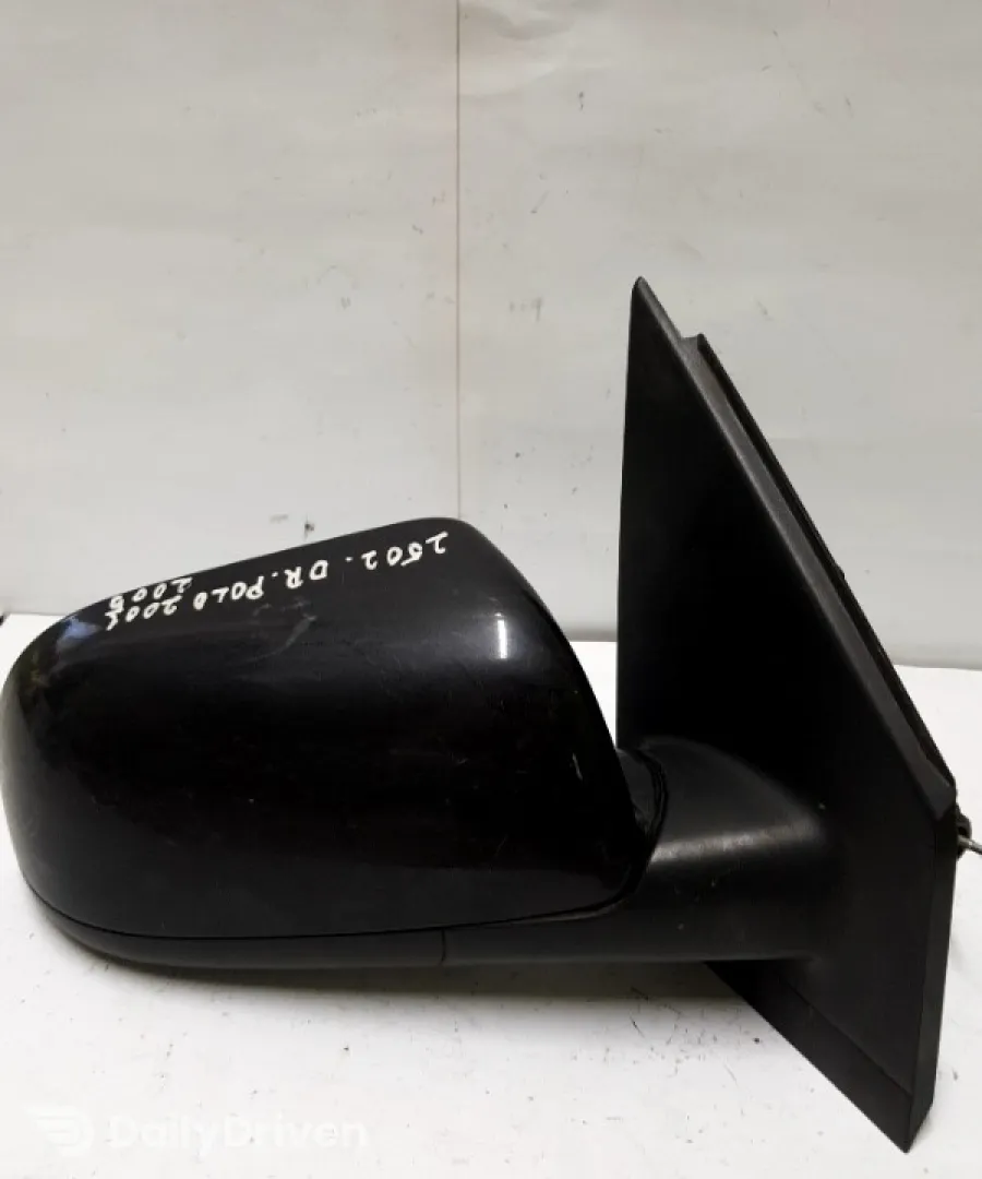 Oglindă  - Culoare: Negru, Parte montare: Dreapta - Volkswagen Polo 4 generation [2001 - 2005]