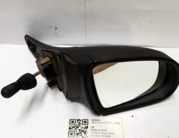 Oglindă  - Culoare: Negru, Parte montare: Dreapta - Opel Corsa B [1993 - 2000] Hatchback 3-doors
