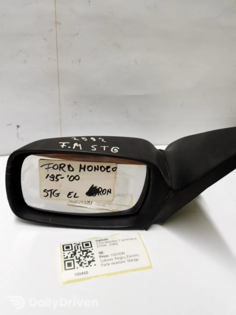 Oglindă  - Culoare: Negru, Electric, Parte montare: Stânga - Ford Mondeo 2 generation [1996 - 2000]