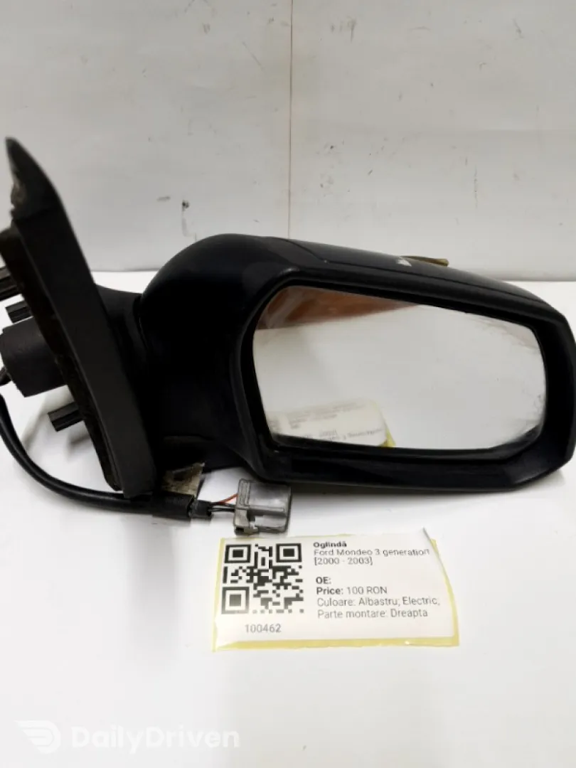 Oglindă  - Culoare: Albastru, Electric, Parte montare: Dreapta - Ford Mondeo 3 generation [2000 - 2003]