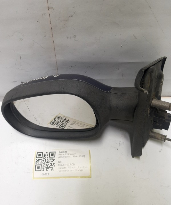 Oglindă  - Culoare: Albastru, Electric, Parte montare: Stânga - Renault Scenic 1 generation [1996 - 1999]