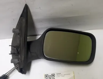 Oglindă  - Culoare: Negru, Parte montare: Dreapta - Fiat Punto 1 generation [1993 - 1999]