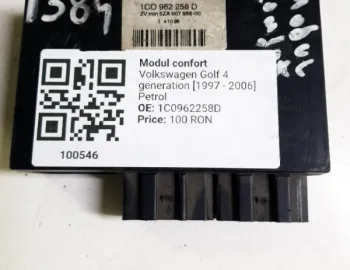 Modul comfort - Volkswagen Golf 4 generation [1997 - 2006] Hatchback 5-doors 1.4 MT (75 hp)