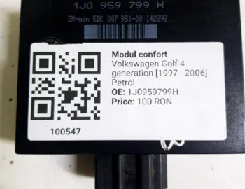 Modul comfort - Volkswagen Golf 4 generation [1997 - 2006] Hatchback 3-doors 1.4 MT (75 hp)