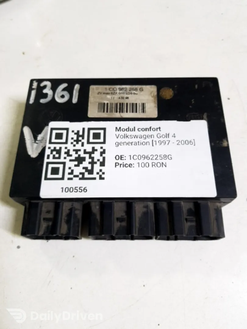 Modul comfort - Volkswagen Golf 4 generation [1997 - 2006] Hatchback 5-doors