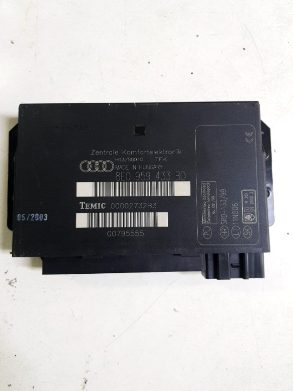 Modul comfort - Audi A4 B6 [2000 - 2005] Avant wagon 5-doors 1.6 MT (102 hp)