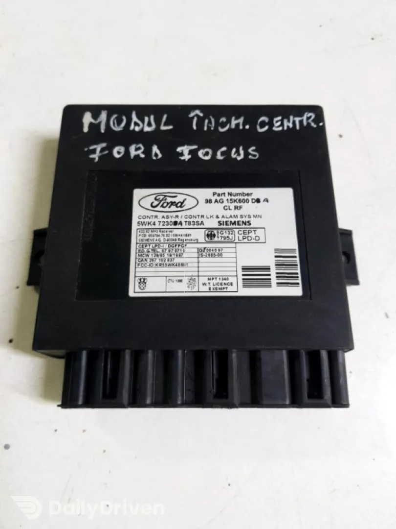 Modul comfort - Ford Focus 1 generation [1998 - 2004]
