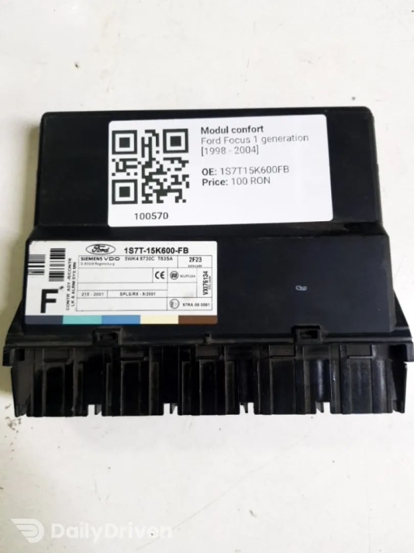 Modul comfort - Ford Focus 1 generation [1998 - 2004]