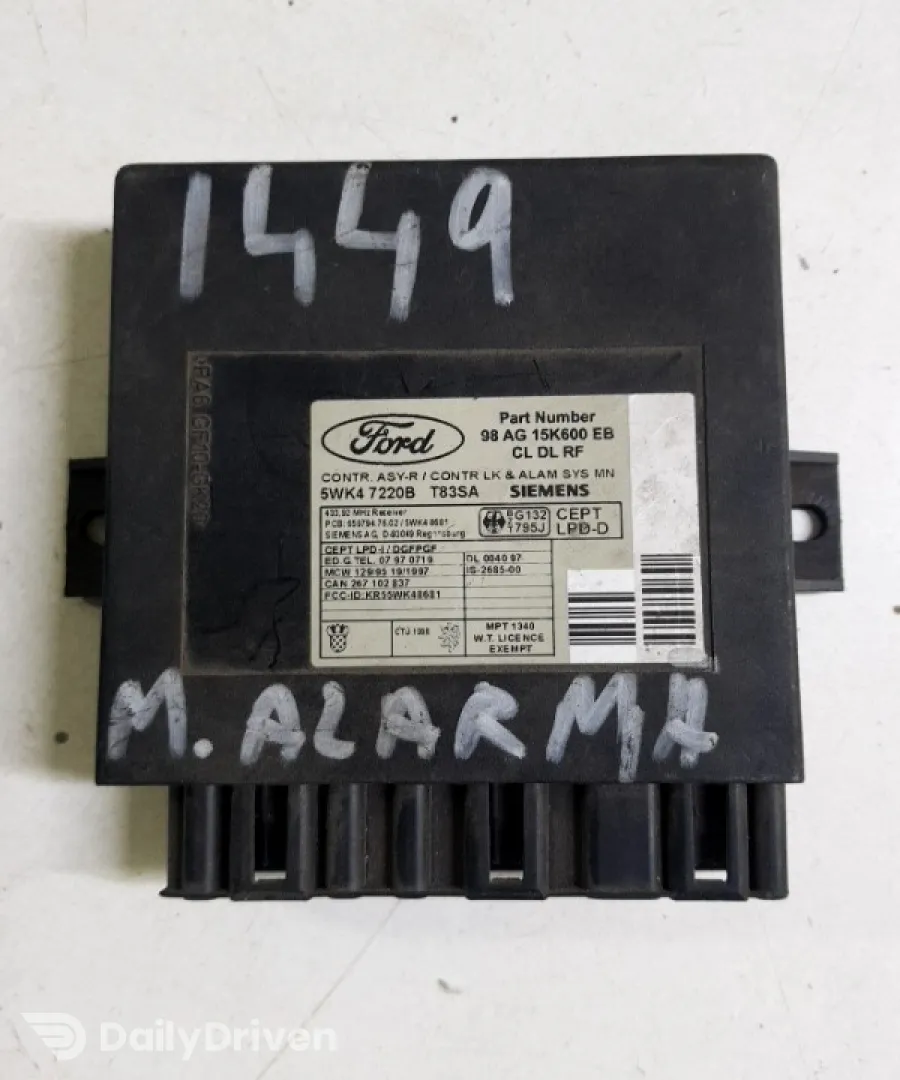 Modul comfort - Ford Focus 1 generation [1998 - 2004]