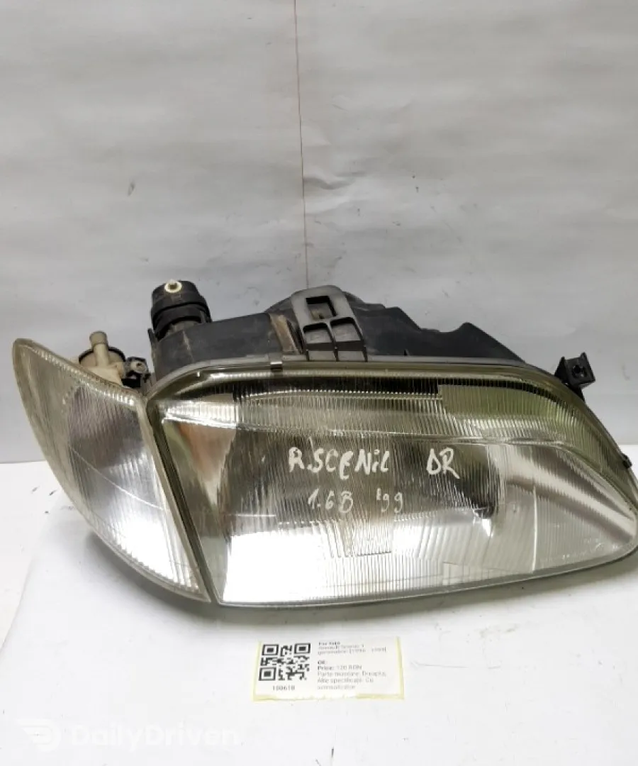 Far față - Parte montare: Dreapta, Alte specificații: Cu semnalizator - Renault Scenic 1 generation [1996 - 1999]