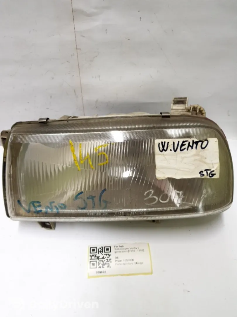 Far față - Parte montare: Stânga - Volkswagen Vento 1 generation [1992 - 1998]