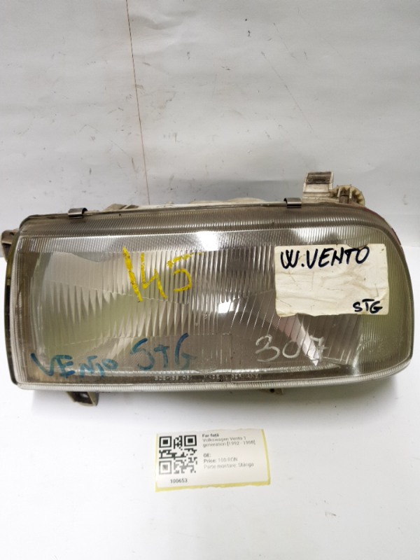 Far față - Parte montare: Stânga - Volkswagen Vento 1 generation [1992 - 1998]