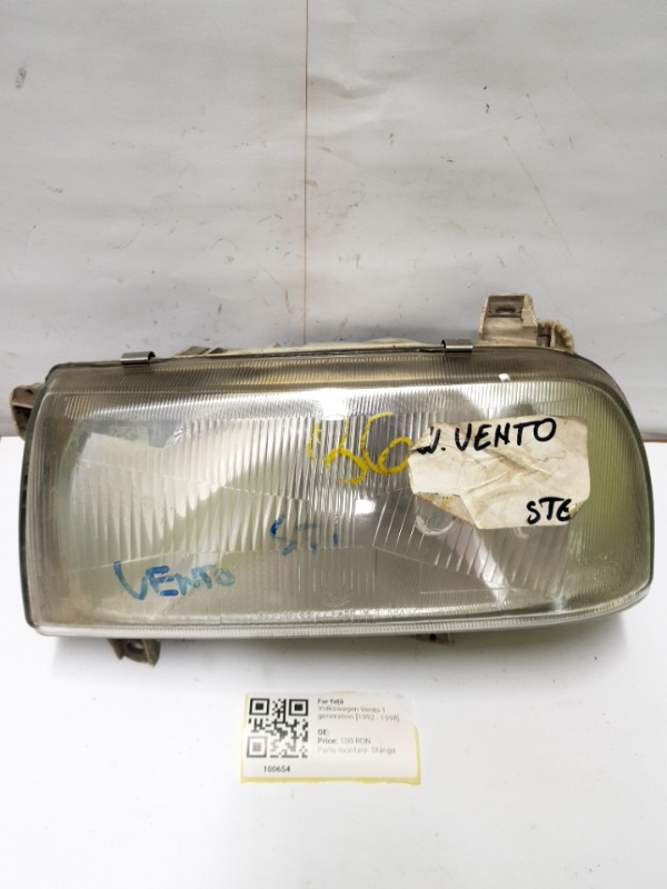 Far față - Parte montare: Stânga - Volkswagen Vento 1 generation [1992 - 1998]