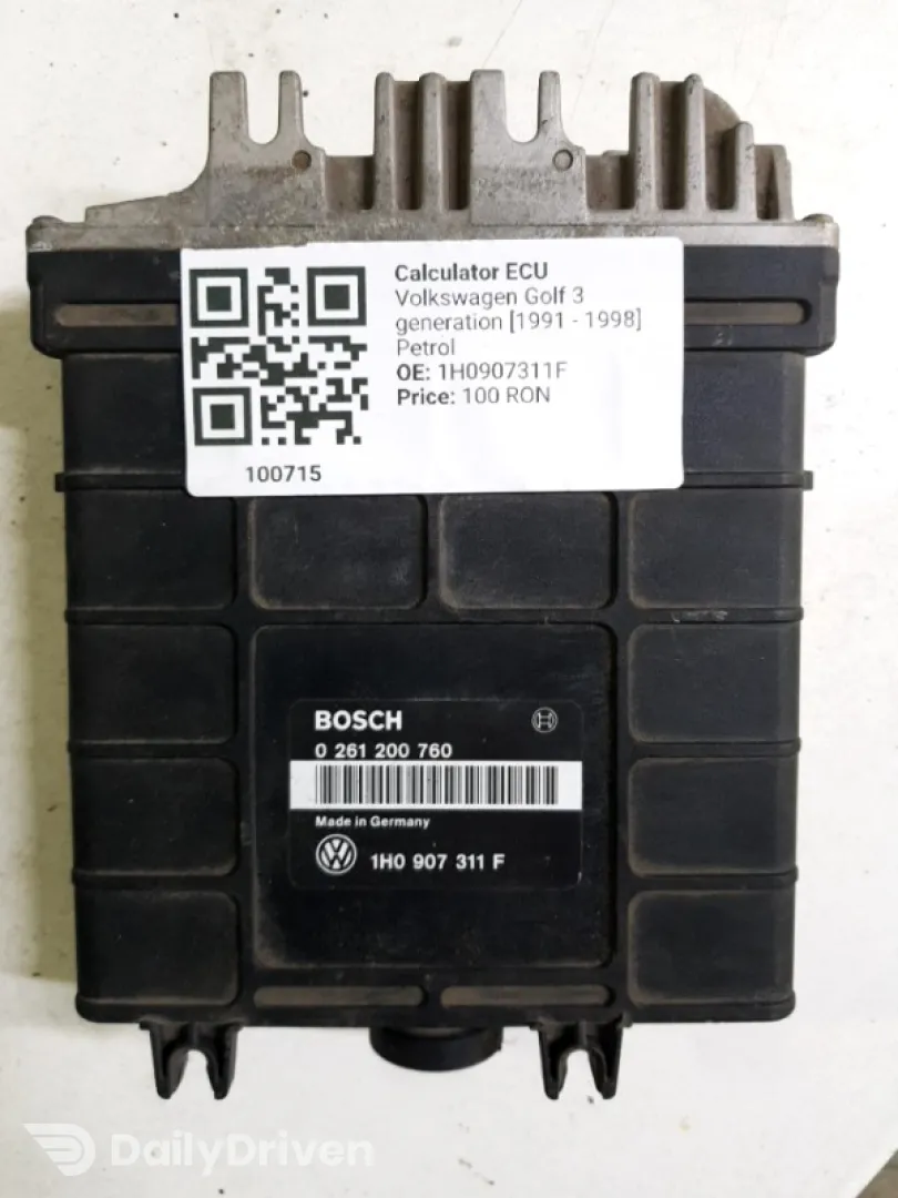 Calculator ECU - Volkswagen Golf 3 generation [1991 - 1998] wagon 1.8 MT (90 hp)