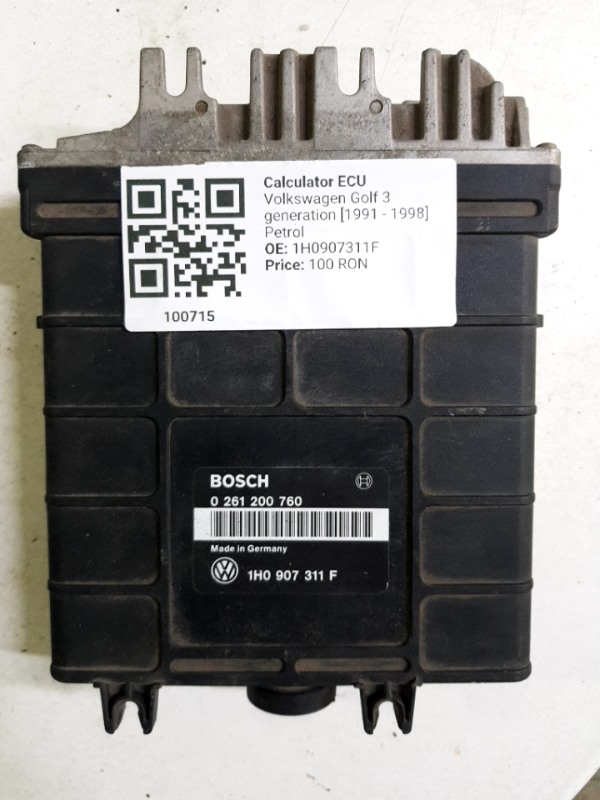 Calculator ECU - Volkswagen Golf 3 generation [1991 - 1998] wagon 1.8 MT (90 hp)
