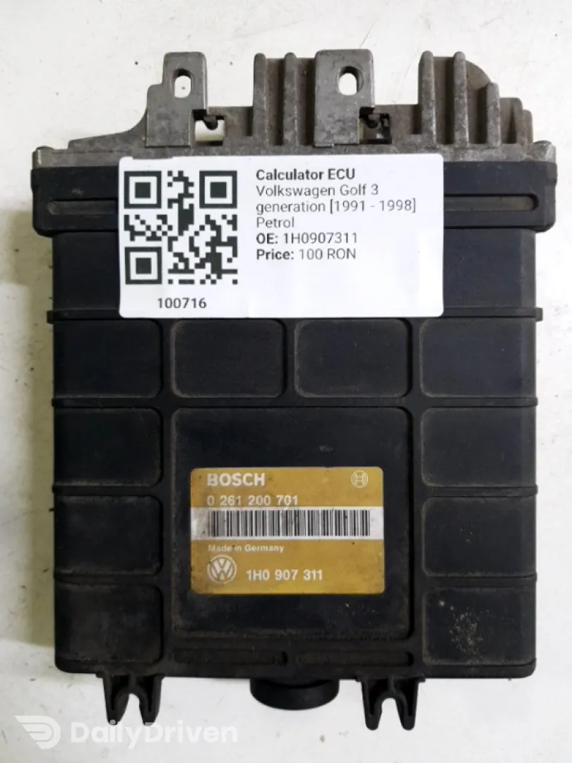 Calculator ECU - Volkswagen Golf 3 generation [1991 - 1998] Hatchback 5-doors 1.8 MT (90 hp)