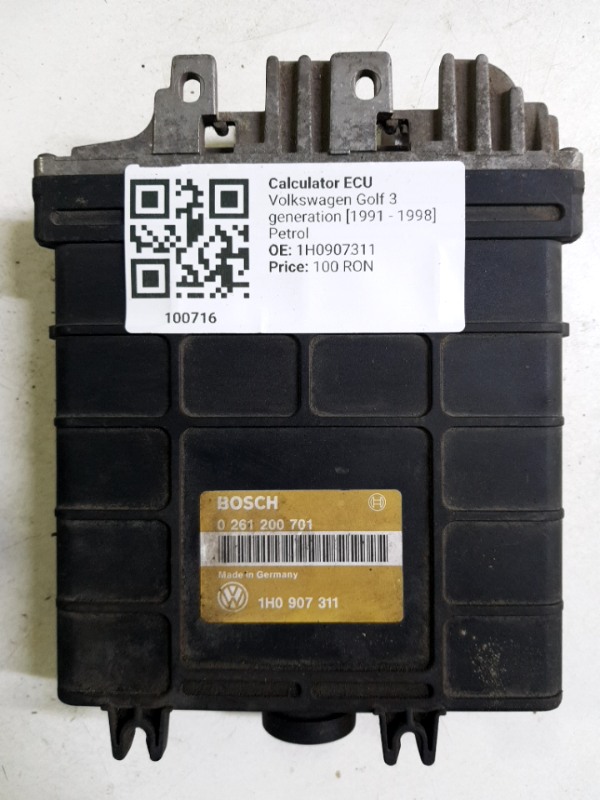 Calculator ECU - Volkswagen Golf 3 generation [1991 - 1998] Hatchback 5-doors 1.8 MT (90 hp)