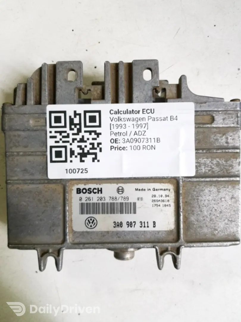 Calculator ECU - Volkswagen Passat B4 [1993 - 1997] wagon 1.8 MT (90 hp)