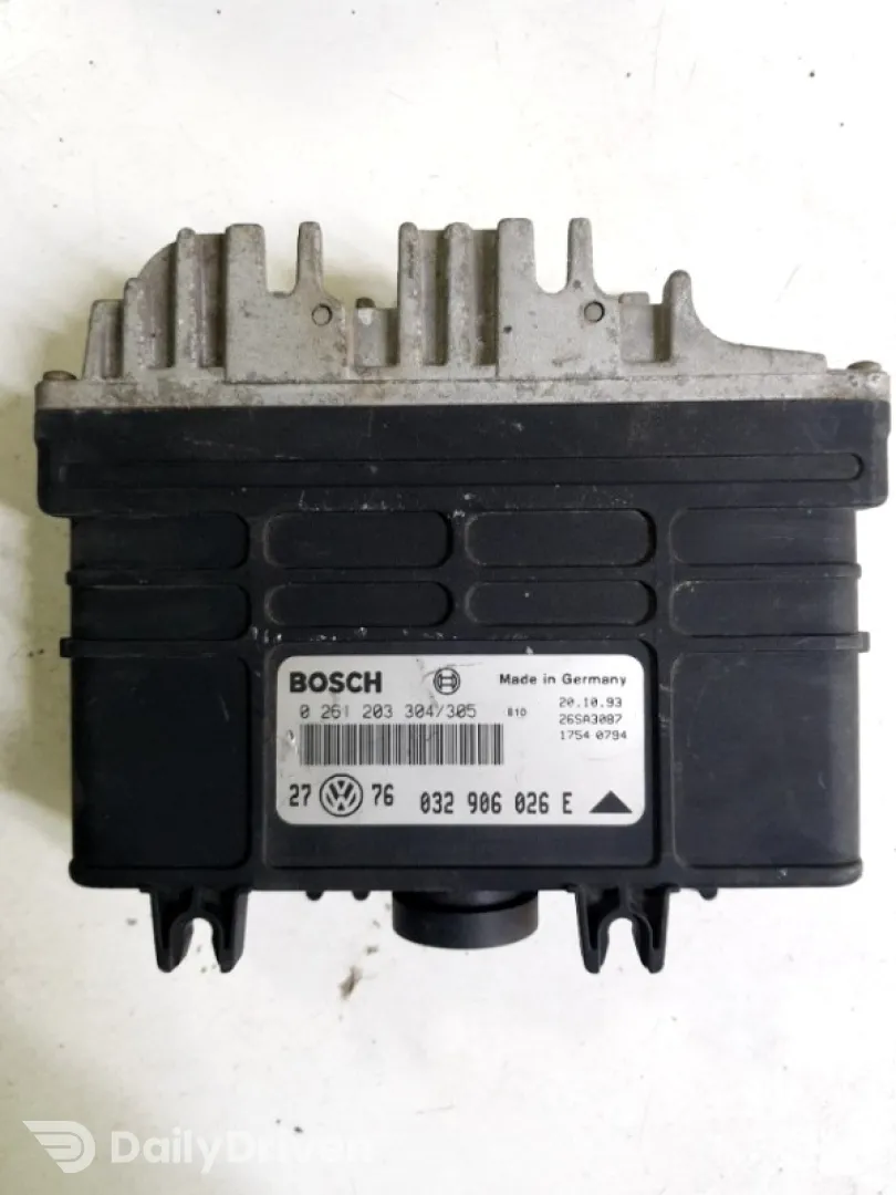 Calculator ECU - Volkswagen Golf 3 generation [1991 - 1998] Hatchback 3-doors 1.4 4MT (60 hp)