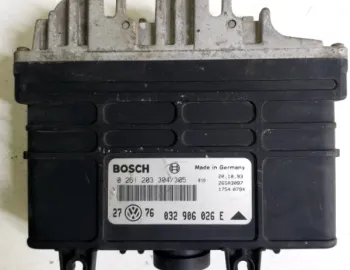 Calculator ECU - Volkswagen Golf 3 generation [1991 - 1998] Hatchback 3-doors 1.4 4MT (60 hp)