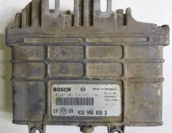 Calculator ECU - Volkswagen Golf 3 generation [1991 - 1998] Hatchback 3-doors 1.6 MT (100 hp)