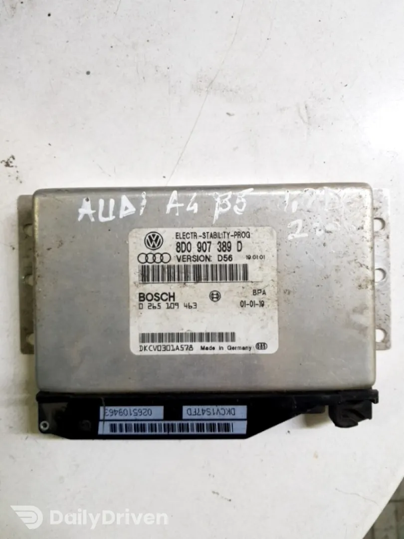 Calculator ESP - Audi A4 B5 [restyling] [1997 - 2001] Sedan 1.9 TDI MT (90 hp)