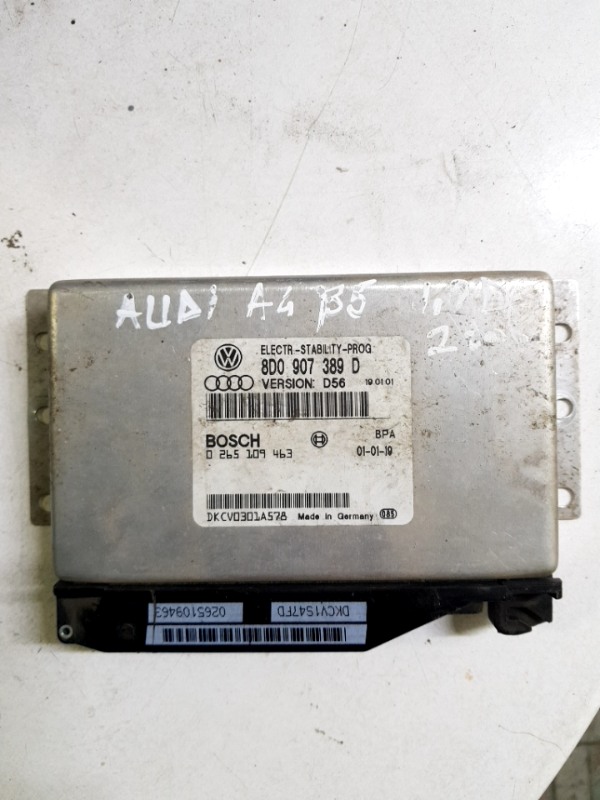 Calculator ESP - Audi A4 B5 [restyling] [1997 - 2001] Sedan 1.9 TDI MT (90 hp)