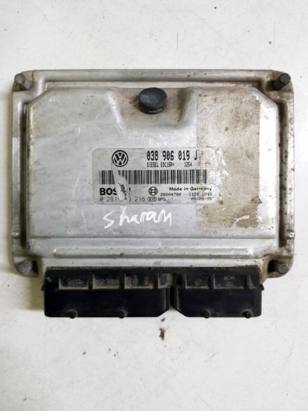 Calculator ECU - Volkswagen Sharan 1 generation [restyling] [2000 - 2003] Minivan 1.9 TDI MT (115 hp)
