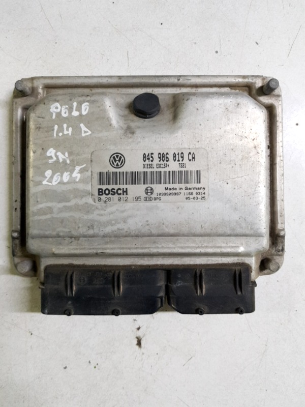 Calculator ECU - Volkswagen Polo 4 generation [2001 - 2005] Hatchback 3-doors 1.4 TDI MT (75 hp)