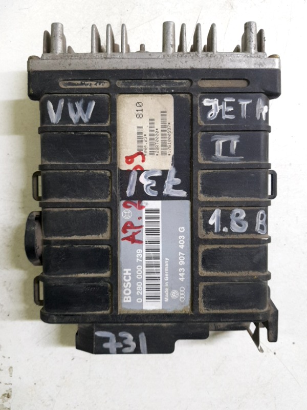 Calculator ECU - Volkswagen Jetta 2 generation [restyling] [1987 - 1992] Sedan 4-doors 1.8 MT (89 hp)