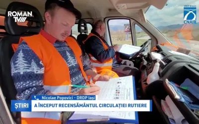 Recensamantul privind circulatia rutiera, desfasurat in perioada 4 aprilie – 10 noiembrie 2022
