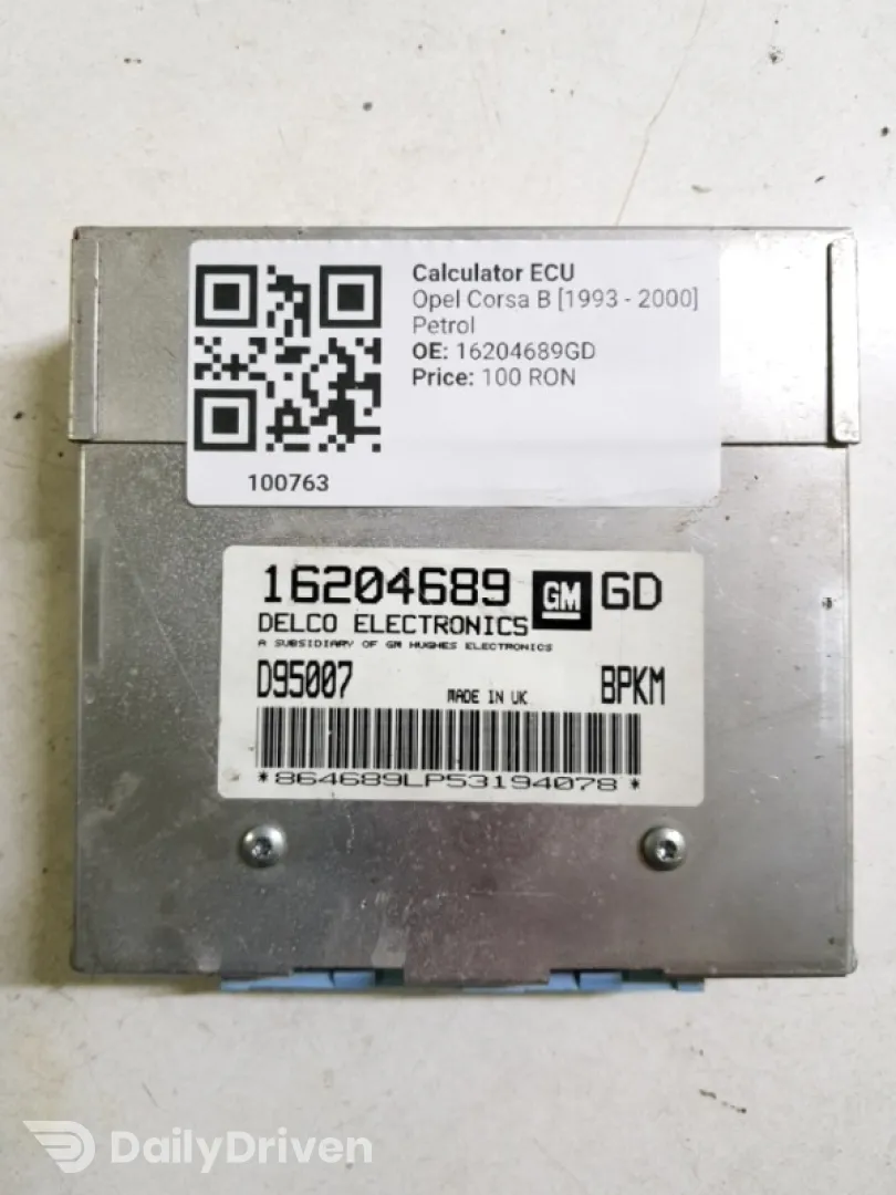 Calculator ECU - Opel Corsa B [1993 - 2000] Hatchback 5-doors 1.2i MT (45 hp)