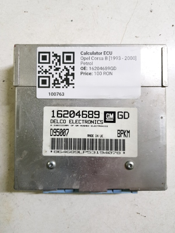 Calculator ECU - Opel Corsa B [1993 - 2000] Hatchback 5-doors 1.2i MT (45 hp)