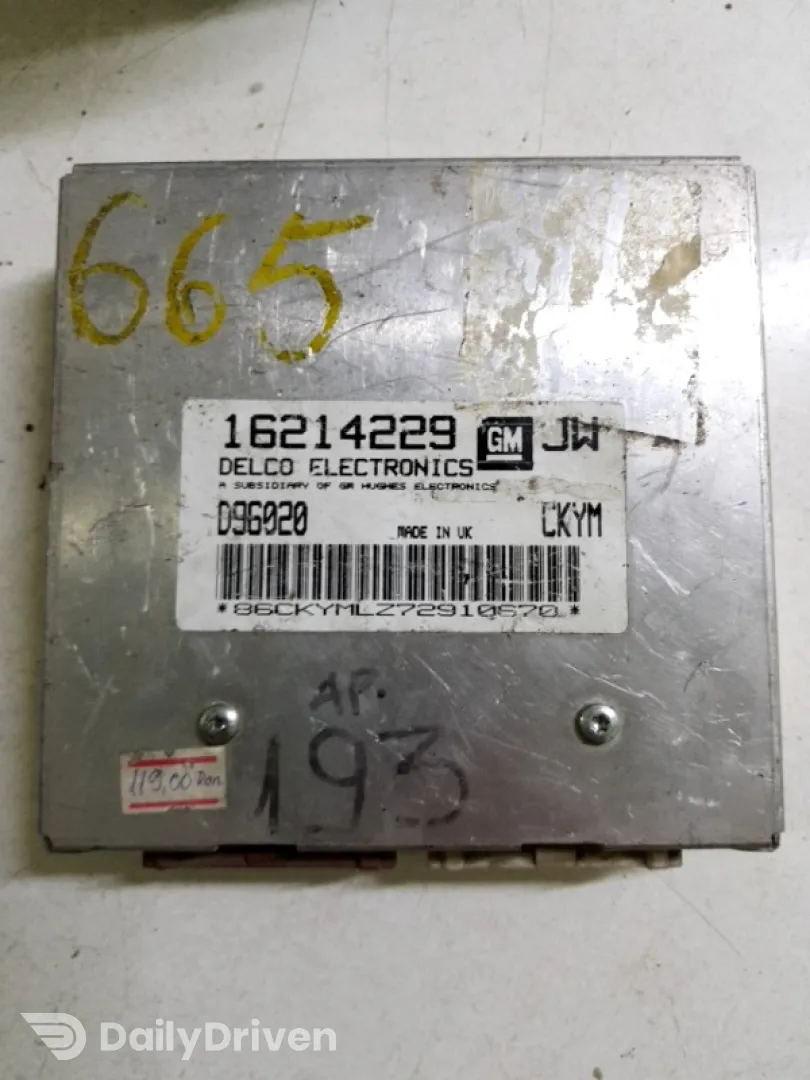 Calculator ECU - Opel Astra F [restyling] [1994 - 2002] Hatchback 3-doors 1.6 MT (75 hp)