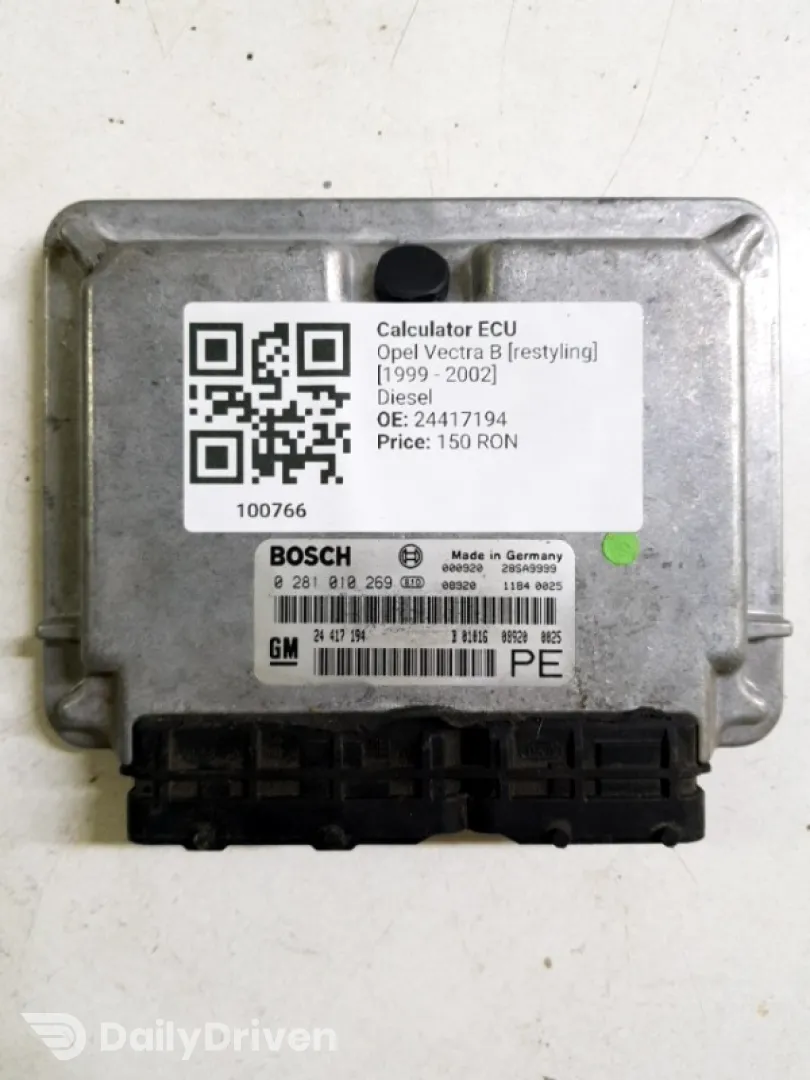 Calculator ECU - Opel Vectra B [restyling] [1999 - 2002] wagon 5-doors 2.0 DI MT (82 hp)