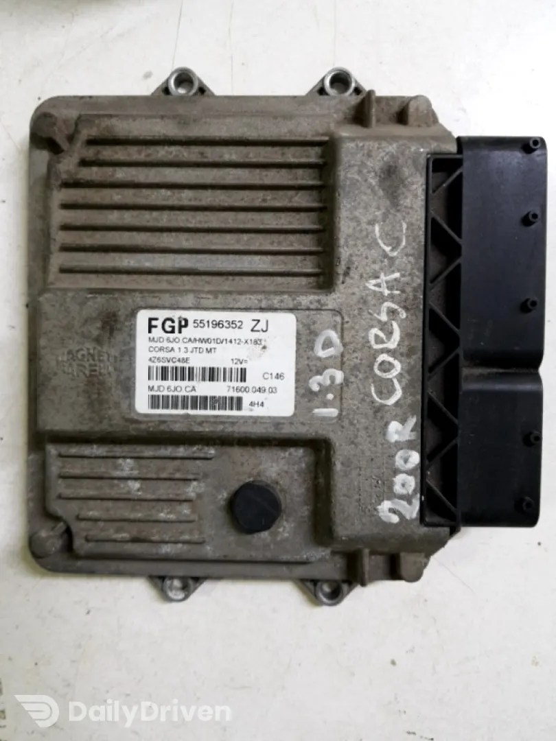Calculator ECU - Opel Corsa C [restyling] [2003 - 2006] Hatchback 3-doors 1.3 CDTI MT (70 hp)