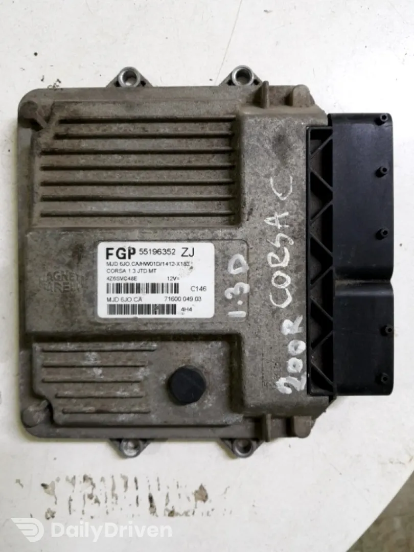 Calculator ECU - Opel Corsa C [restyling] [2003 - 2006] Hatchback 3-doors 1.3 CDTI MT (70 hp)