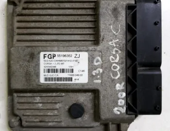 Calculator ECU - Opel Corsa C [restyling] [2003 - 2006] Hatchback 3-doors 1.3 CDTI MT (70 hp)