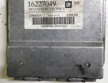 Calculator ECU - Opel Astra G [1998 - 2009] Hatchback 3-doors 1.6 MT (75 hp)