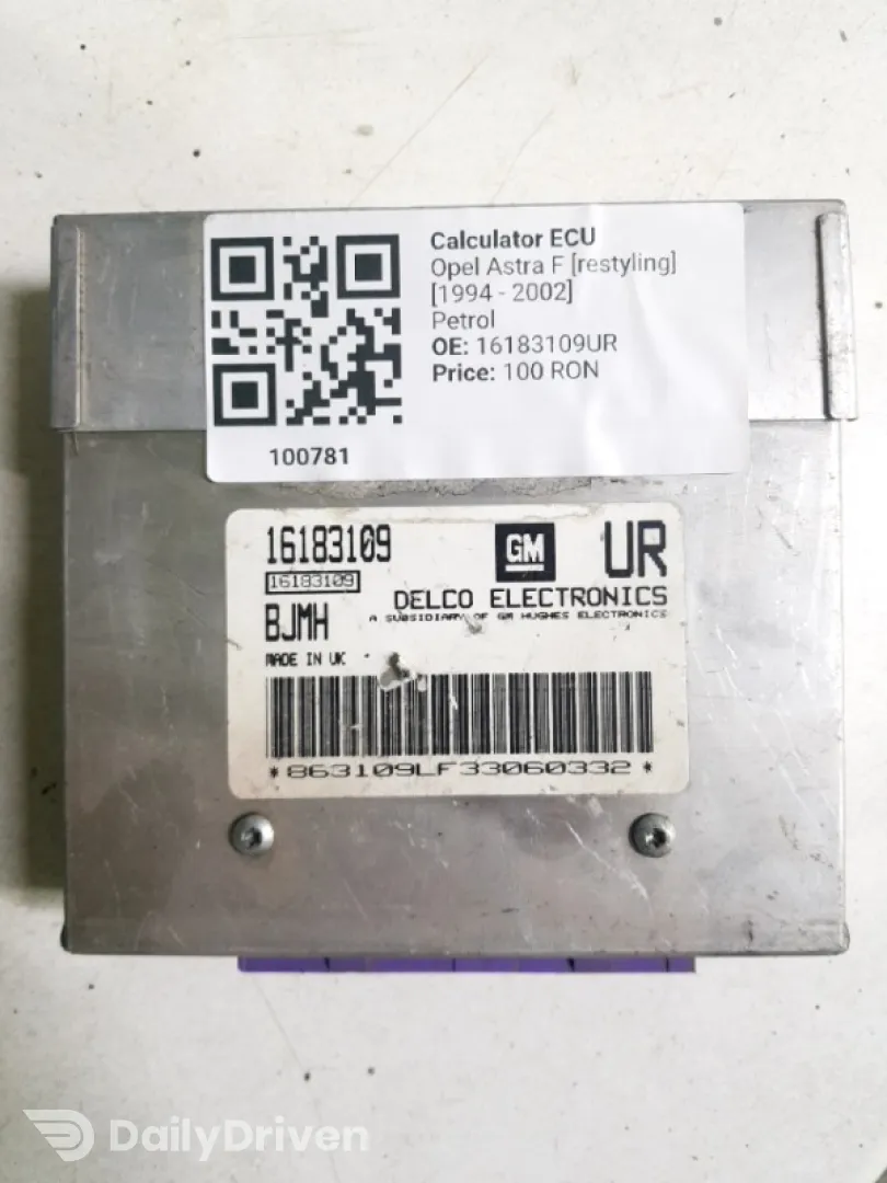 Calculator ECU - Opel Astra F [restyling] [1994 - 2002] Hatchback 5-doors 1.6 MT (75 hp)