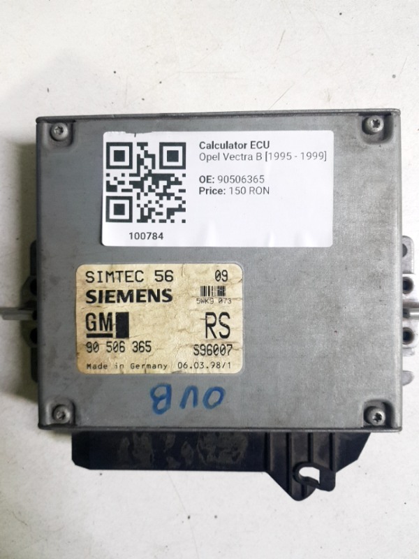Calculator ECU - Opel Vectra B [1995 - 1999] wagon 5-doors 1.8 MT (116 hp)