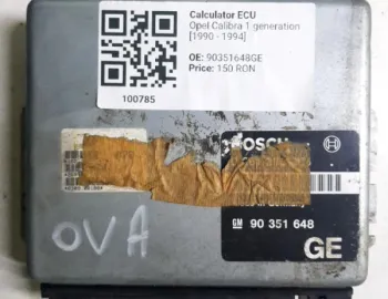 Calculator ECU - Opel Calibra 1 generation [1990 - 1994] Coupe 2.0 MT (116 hp)