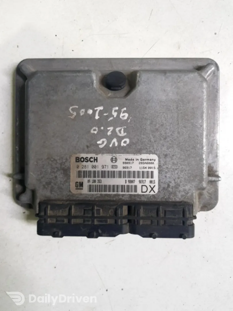 Calculator ECU - Opel Vectra B [1995 - 1999] liftback  2.0 MT (101 hp)