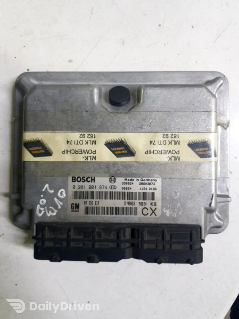 Calculator ECU - Opel Vectra B [restyling] [1999 - 2002] liftback  2.0 MT (101 hp)