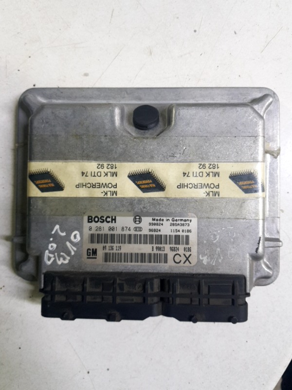 Calculator ECU - Opel Vectra B [restyling] [1999 - 2002] liftback  2.0 MT (101 hp)