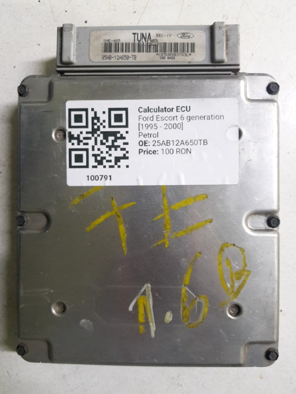 Calculator ECU - Ford Escort 6 generation [1995 - 2000] Hatchback 3-doors 1.6 MT (90 hp)
